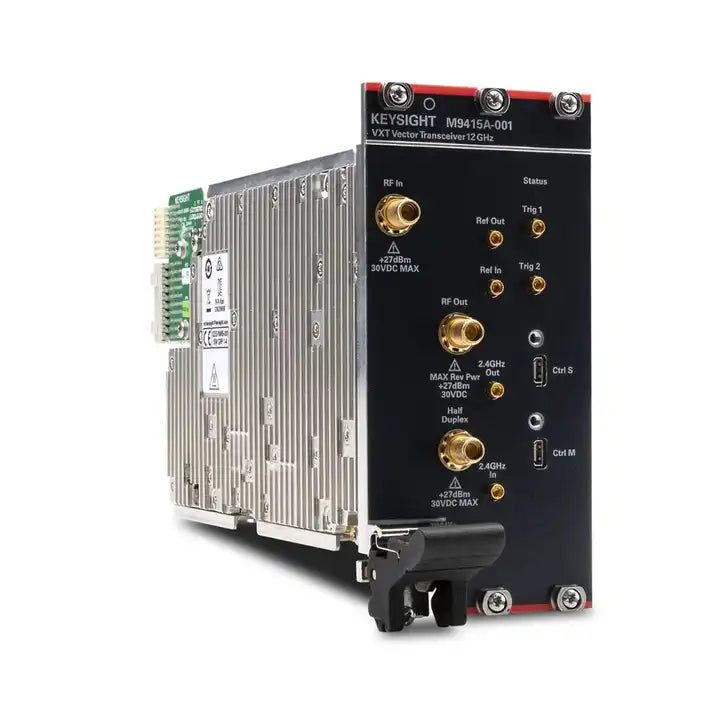 Keysight M9415A VXT PXI vector transceiver, 380 MHz to 6/8/12 GHz frequency 380 MHz to 12 GHz DANL at 1GHz -167 dB mW/Hz