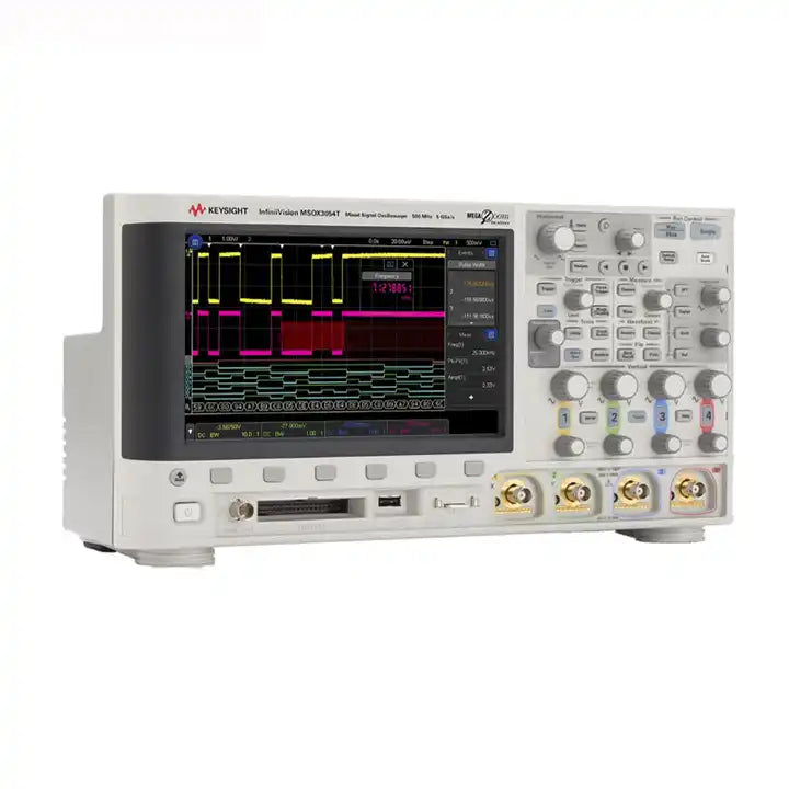 Keysight bandwidth 500MHz 4 analog channels 16 digital  MSOX3054T mixed signal oscilloscope