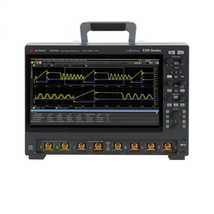 Keysigh  Bandwidth 1 GHz 8 channels maximum storage depth 1.6G EXR108A Infiniium series oscilloscope