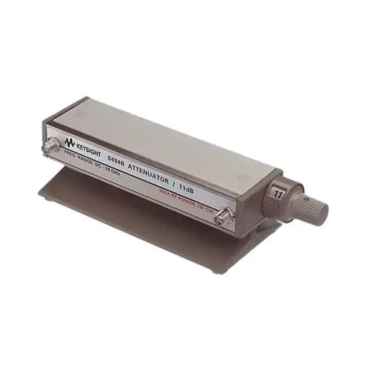 keysight 8494B Manual Attenuator, 18 GHz, 11 dB, 1-dB Steps