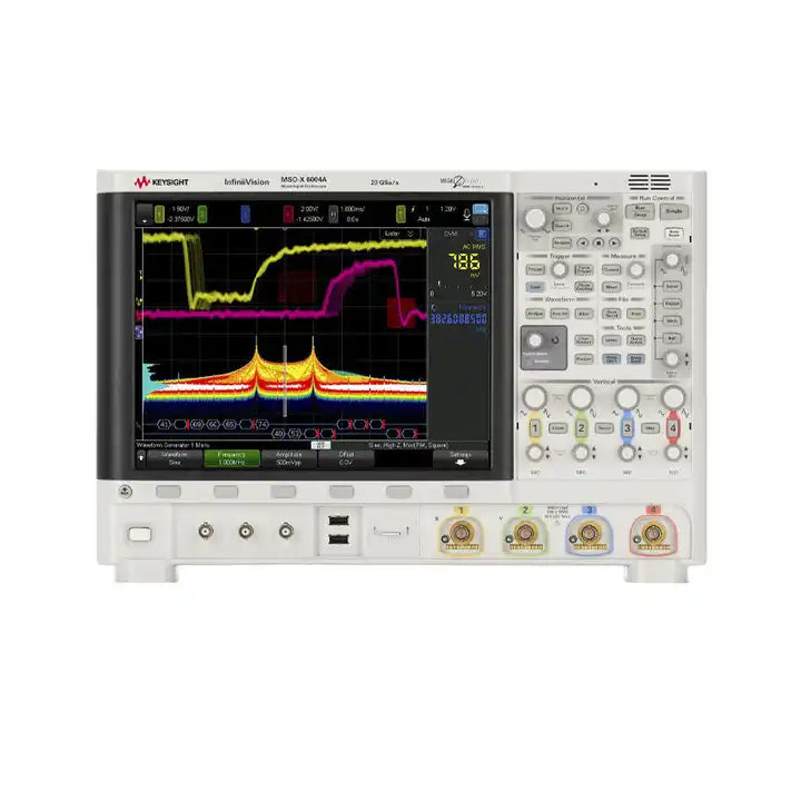 Keysight Bandwidth of 6 GHz 4 analog channels 16 digital MSOX6004A 06G mixed signal oscilloscope