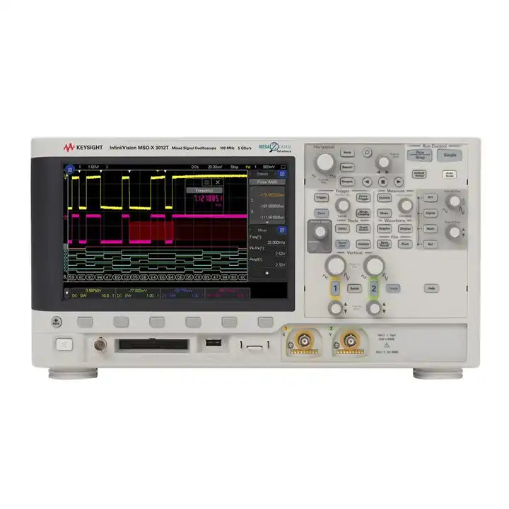 Keysight MSOX3012A Mixed Signal Oscilloscope: 100 MHz, 2 analog and 16 digital channels