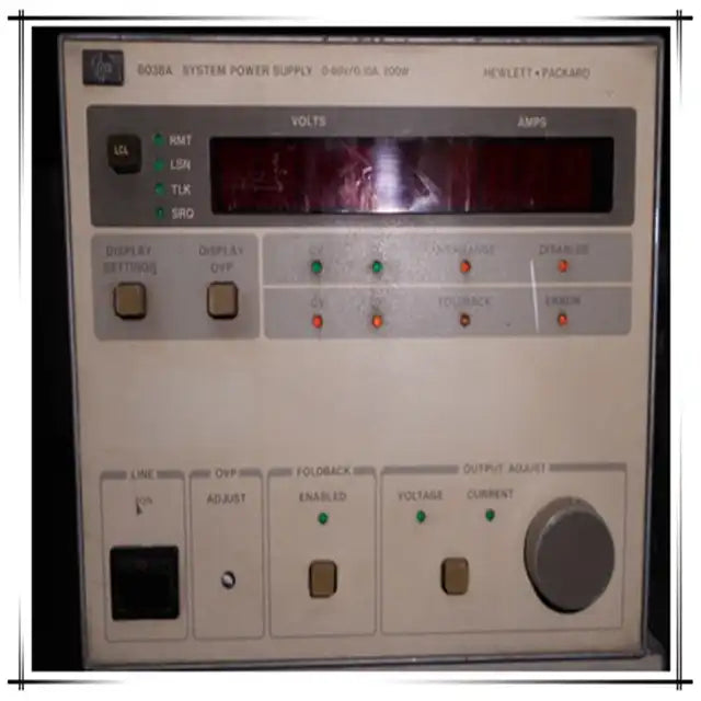 Second-hand Agilent 6038A HP6038A DC power supply 60V,10A 6038A power supply