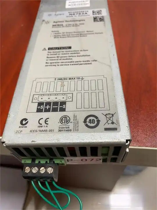 1Pcs KEYSIGHT/ Agilent N6762A 0-50V/0-3A, 100W Precision DC Power Module used