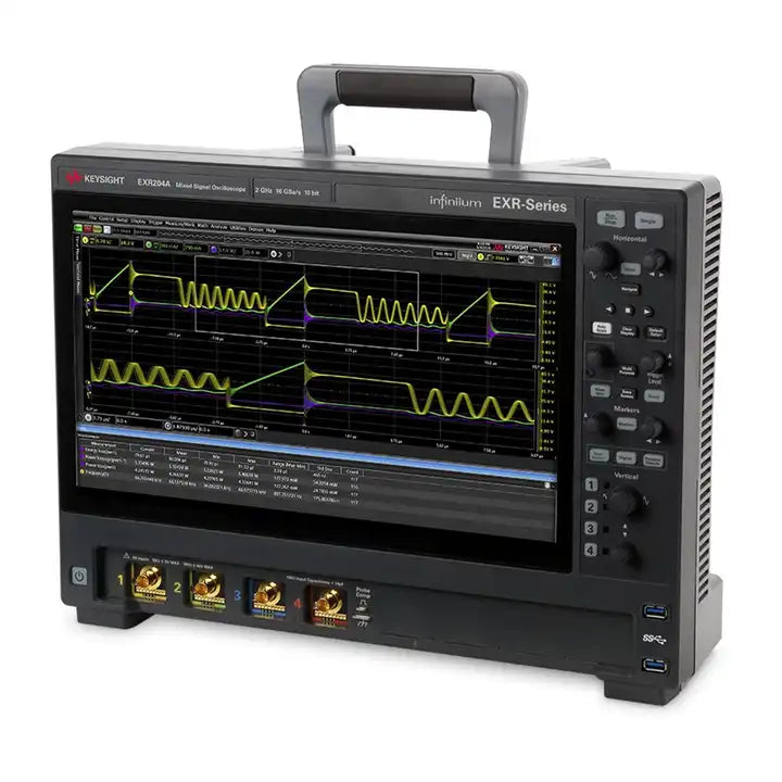 Keysight EXR204A Infiniium EXR Series Oscilloscope 2 GHz 4 channels Maximum memory depth 1.6 Gpts