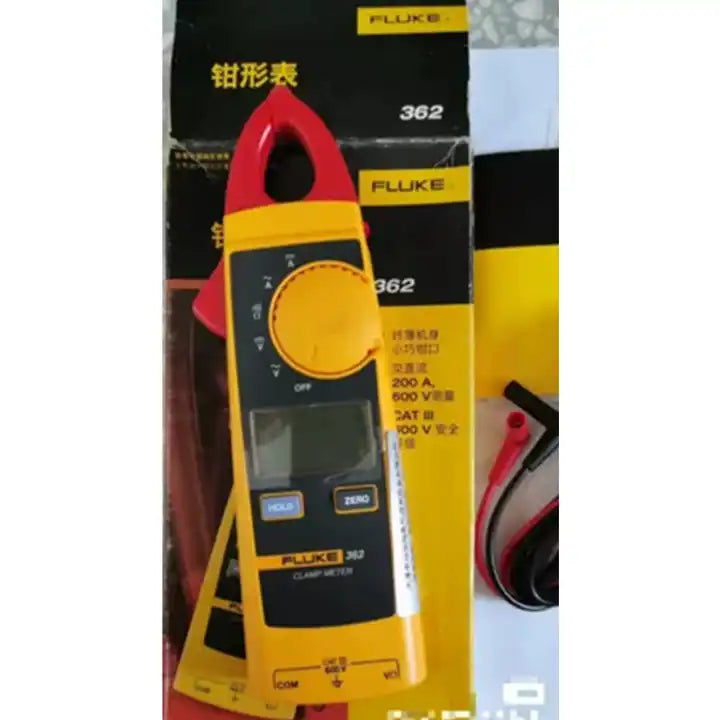 Brand-New Fluke 362 Digital compact Clamp Meter Handheld AC/DC 600V, 200AMP, 3000