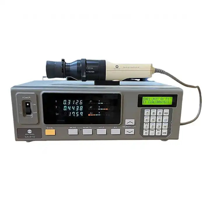 Konica Minolta ca-210 Color Analyzer with Probe High Speed Measurement