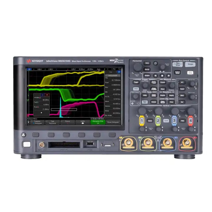 Keysight DSOX3024G oscilloscope: 200 MHz, 4 analog channels