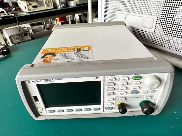 Keysight  AGILENT 53210A 6GHz RF Frequency Counter, 10 digit/s, OPT:106 used