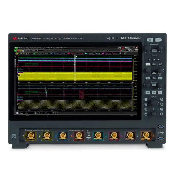 Keysight MXR054B Infiniium MXR B-Series Oscilloscope: 500 MHz, 4 channels