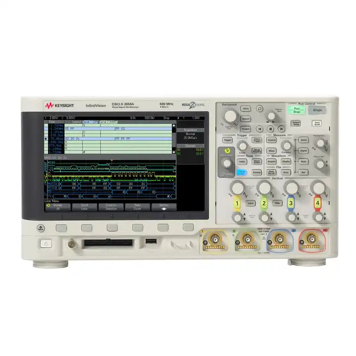 Keysigh DSOX3054T oscilloscope: 500 MHz, 4 analog channels