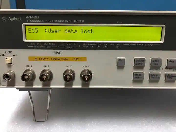 Agilent 4349B 4 Channel High Resistance Meter with Option 700