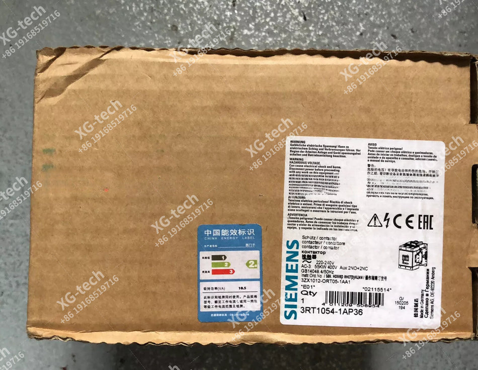 Siemens 3RT1054-1AP36 Contactor