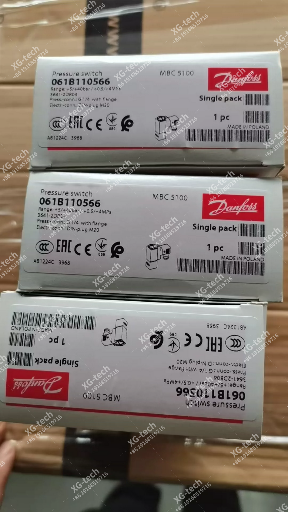 Danfoss 061B110566 MBC 5100 Pressure control