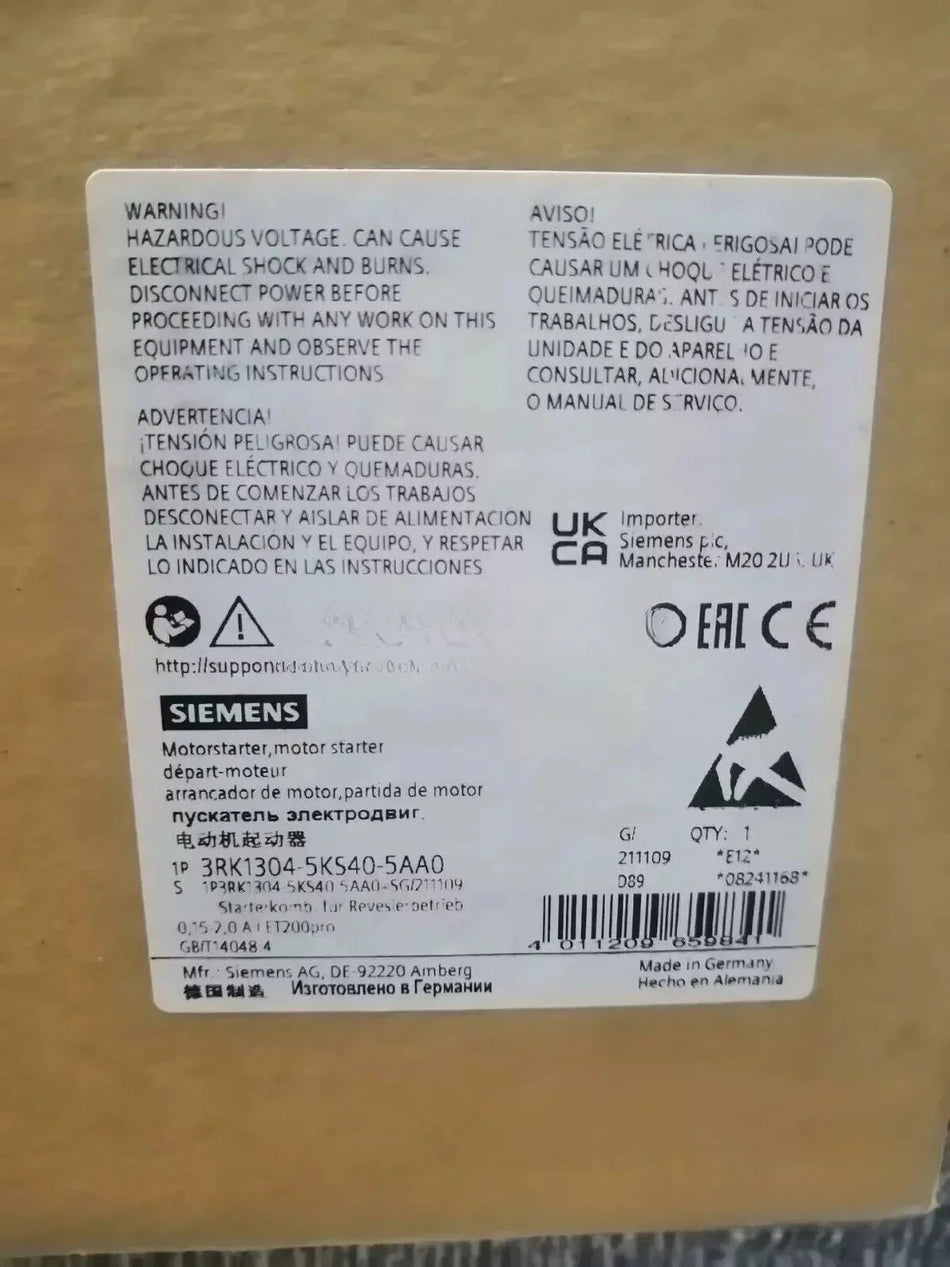 1 PC NEW 3RK1304-5KS40-5AA0 Motor Starter