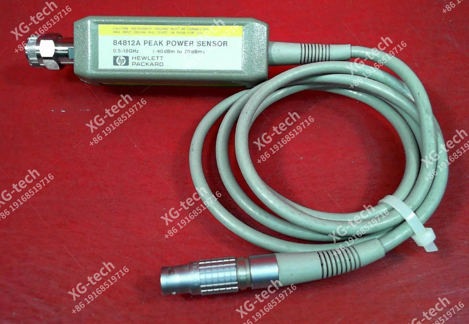 HP - Agilent - Keysight 84812A Peak Power Sensor, 500 MHz to 18 GHz 3318A01835