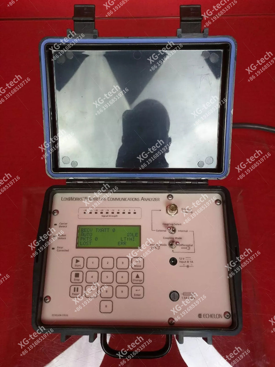 Echelon LonWorks 57010 Power Line Communications Analyzer S/N AT3105