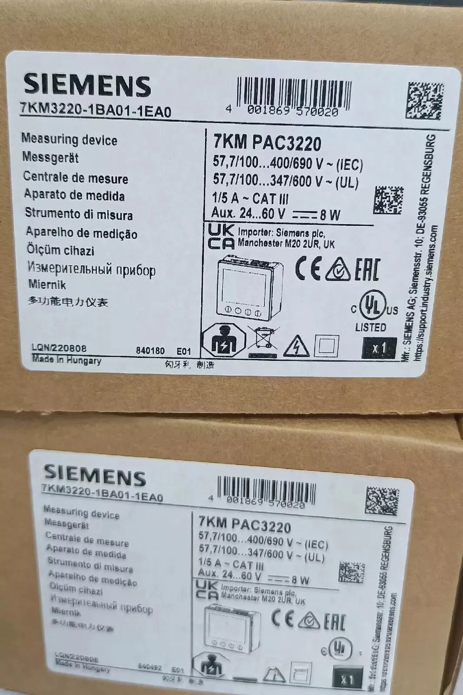 1 PC NEW 7KM3220-1BA01-1EA0 Instrument #B2117Y CL