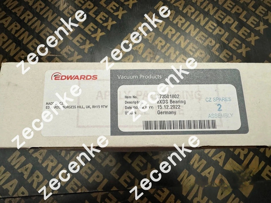 EDWARDS A73501802 Vacuum Pump Bearing Repair Kit - 1PC New