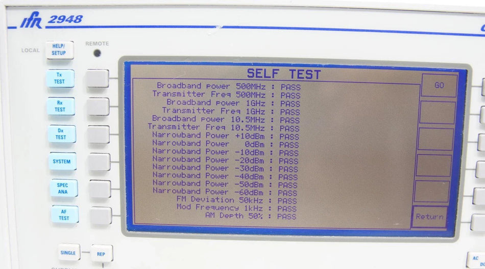 Aeroflex / IFR 2948 Communications Service Monitor with Options