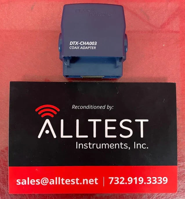 Fluke DTX-CHA003 Coax Test Adapter for Coaxial Cable Testing