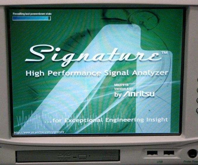 Anritsu MS2781B 100Hz-8GHz High Performance Signal Analyzer