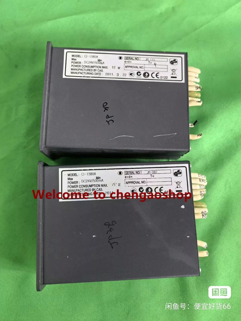 1PCS USED CAS CI-1580A weighing indicator by DHL or Fedex #T4370 YS