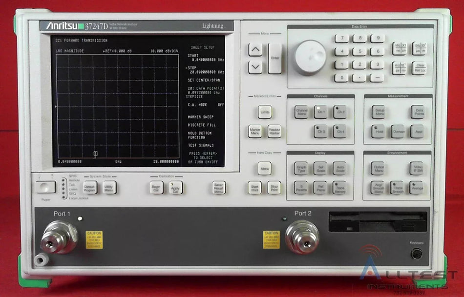 Anritsu 37247D Vector Network Analyzer: Advanced RF Measurement Tool