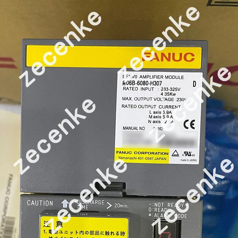 1PC Fanuc A06B-6080-H307 Servo Driver New A06B6080H307 Expedited Shipping