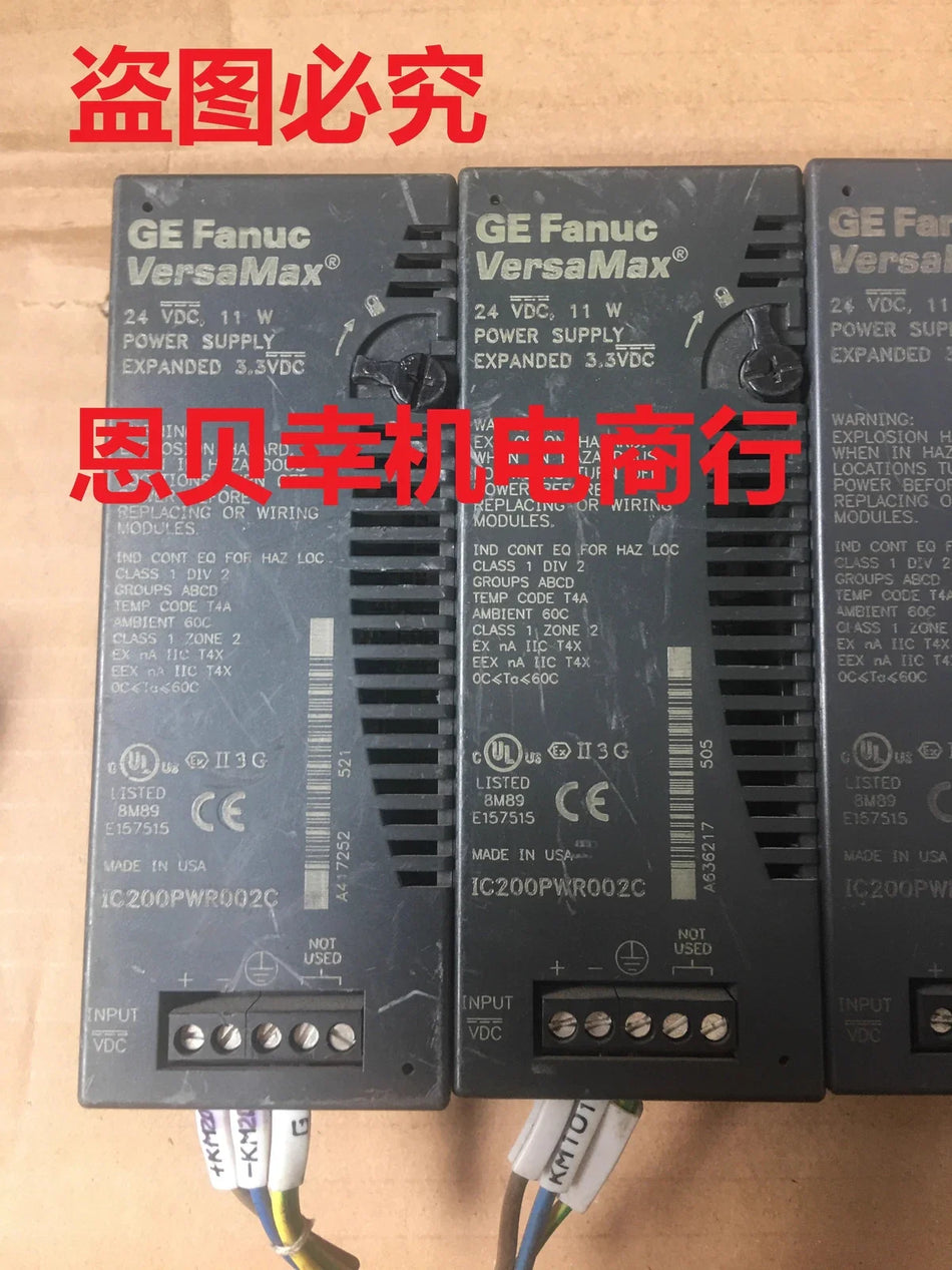 GE IC200PWR002B/C/D Power Supply Module for GE Fanuc Control Systems