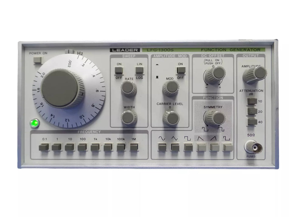 Leader LFG-1300S Function Generator 0.02 Hz to 2 MHz