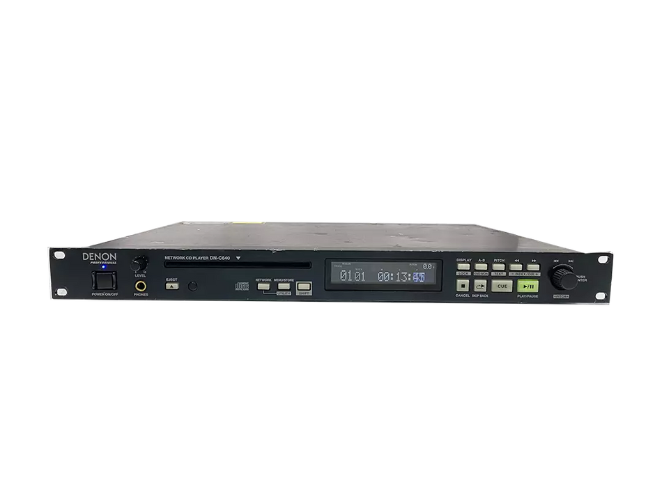 Denon DN-C640 Professional Rack Mount Slot-Load Network CD Player