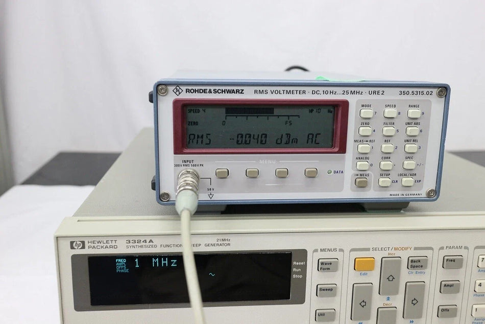 HP 3324A 21MHz Synthesized Function Sweep Generator