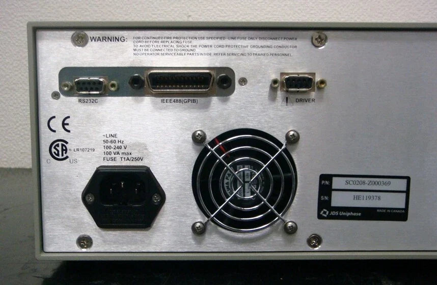 JDSU FITEL SC0208-Z000369 2X8 Fiber Optics Switch New