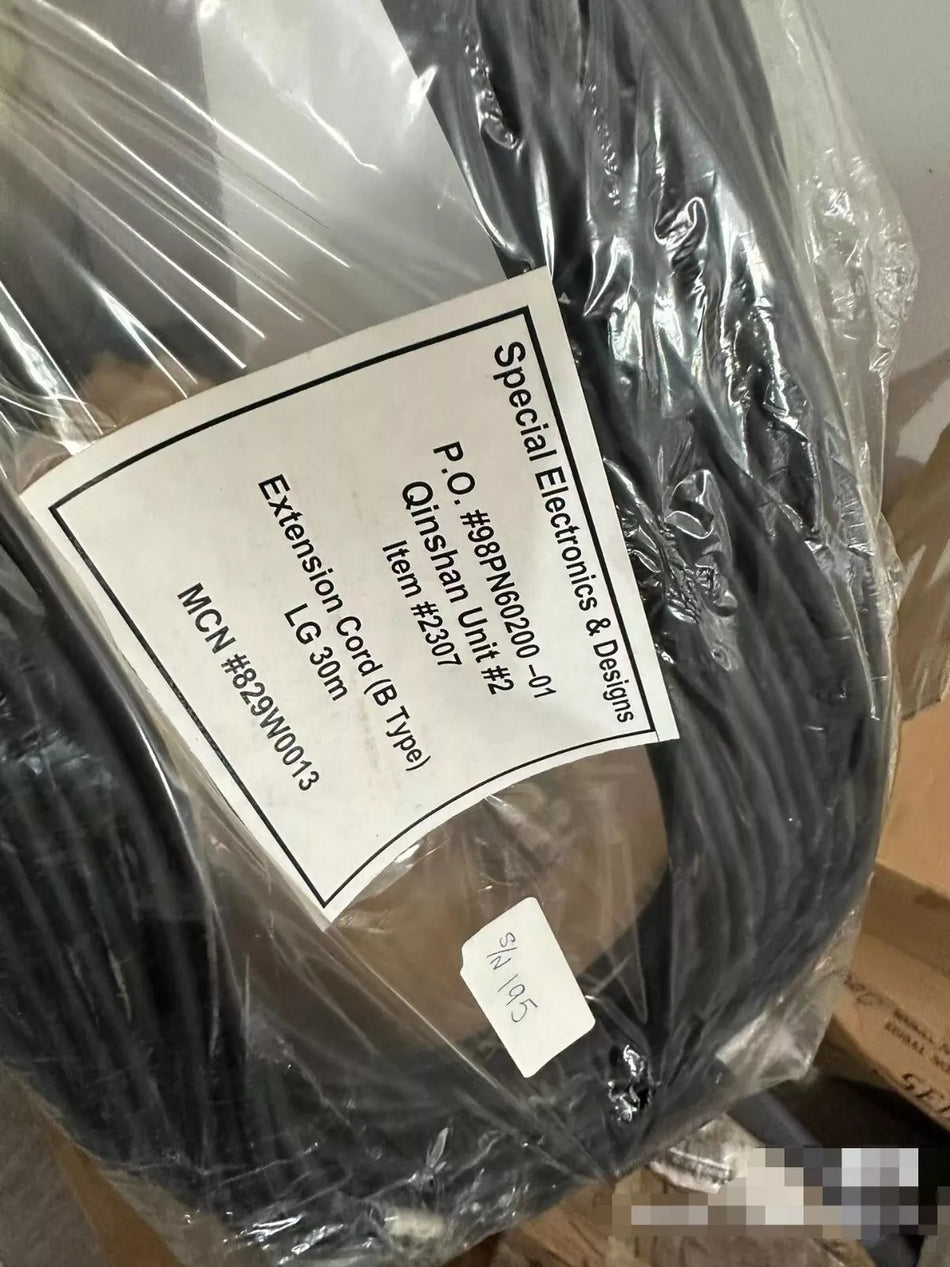 1pc NEW Extension Cord (B Type) MCN #829W0013 LG 30m #VHJ0 CH