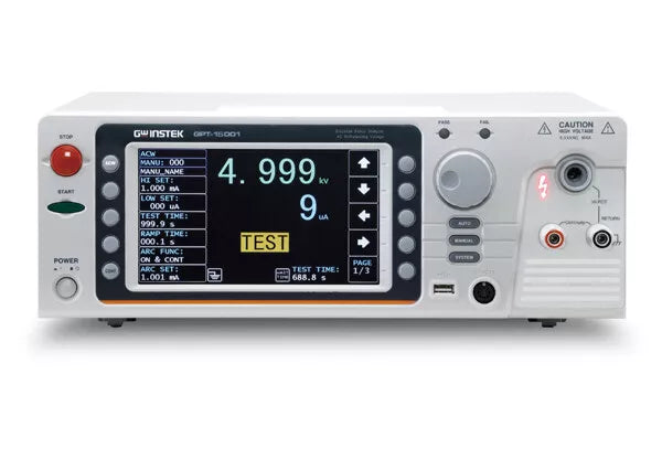 GW Instek GPT-15002 Safety Analyzer Tester Hi-Pot 500VA AC/DC/GC