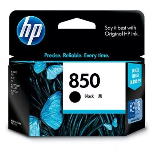 HP Inkjet C9362ZZ 850 Black Cartridge