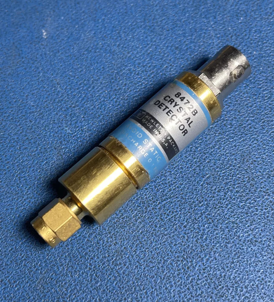 HP/Agilent 8472B Crystal Detector Options 001 003 300