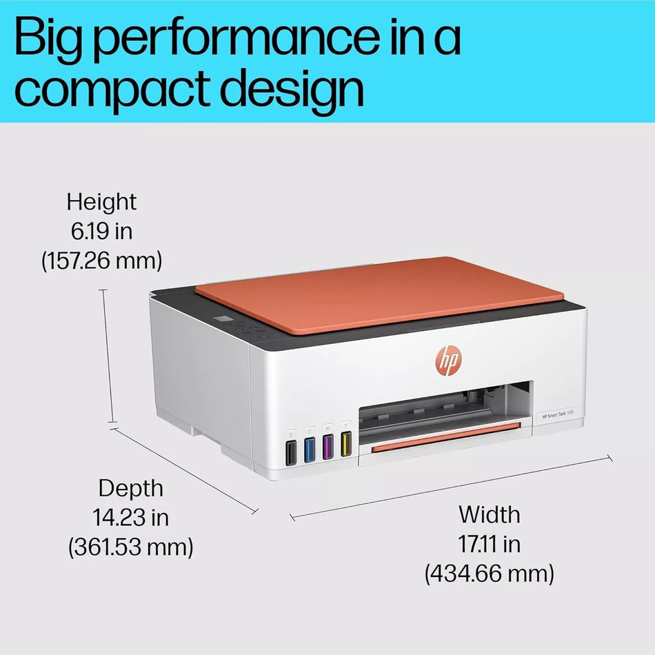 HP Smart Tank 589 All-in-One WiFi Colour Printer