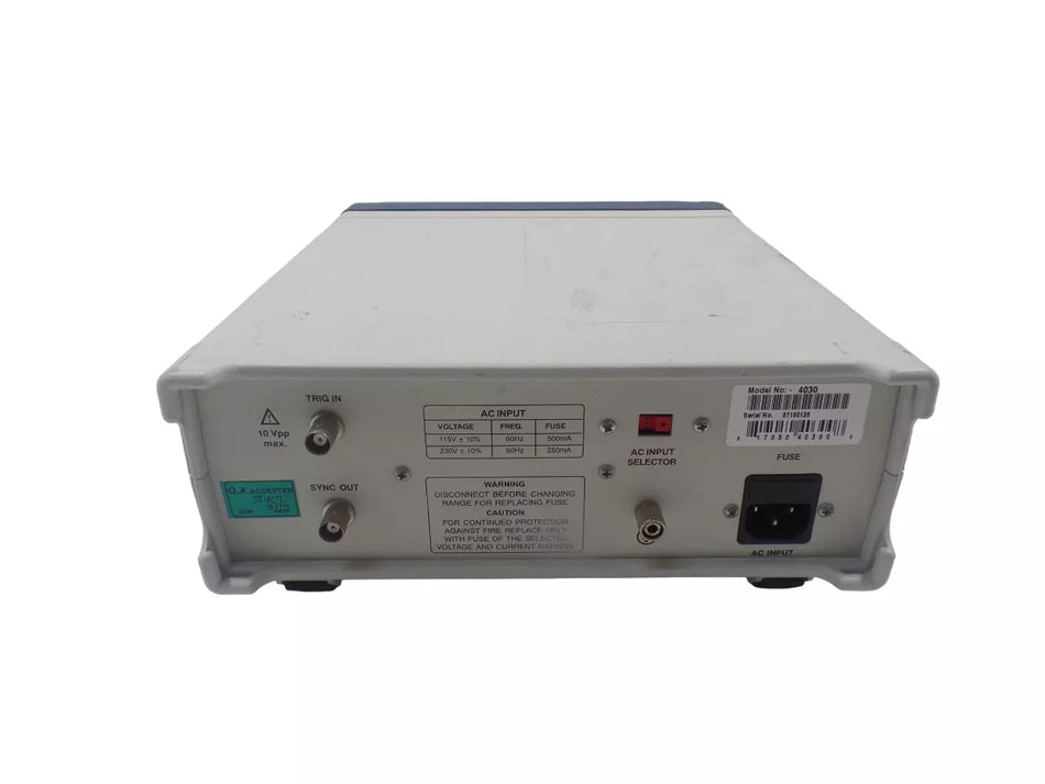 BK Precision 4030 10MHz Pulse Generator - High-Quality Signal Generation