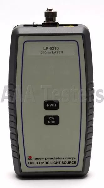 Laser Precision GN NetTest LP-5210 SM Fiber Optic Laser Light Source LP 5210