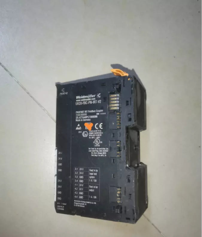 1 PC USED Weidmuller Module UR20-FBC-PN-IRT-V2 By DHL OR FedEx#B522 CL