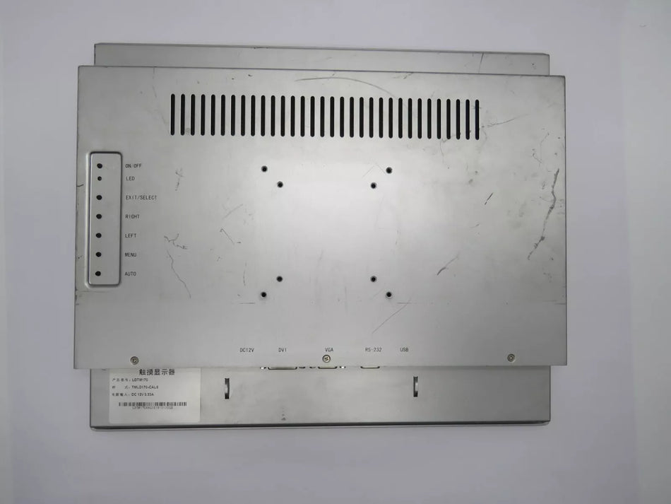 LDTM170 Touchscreen Monitor HMI TMLD170-CALS DC 12V 3.33A with USB RS-232 Connection