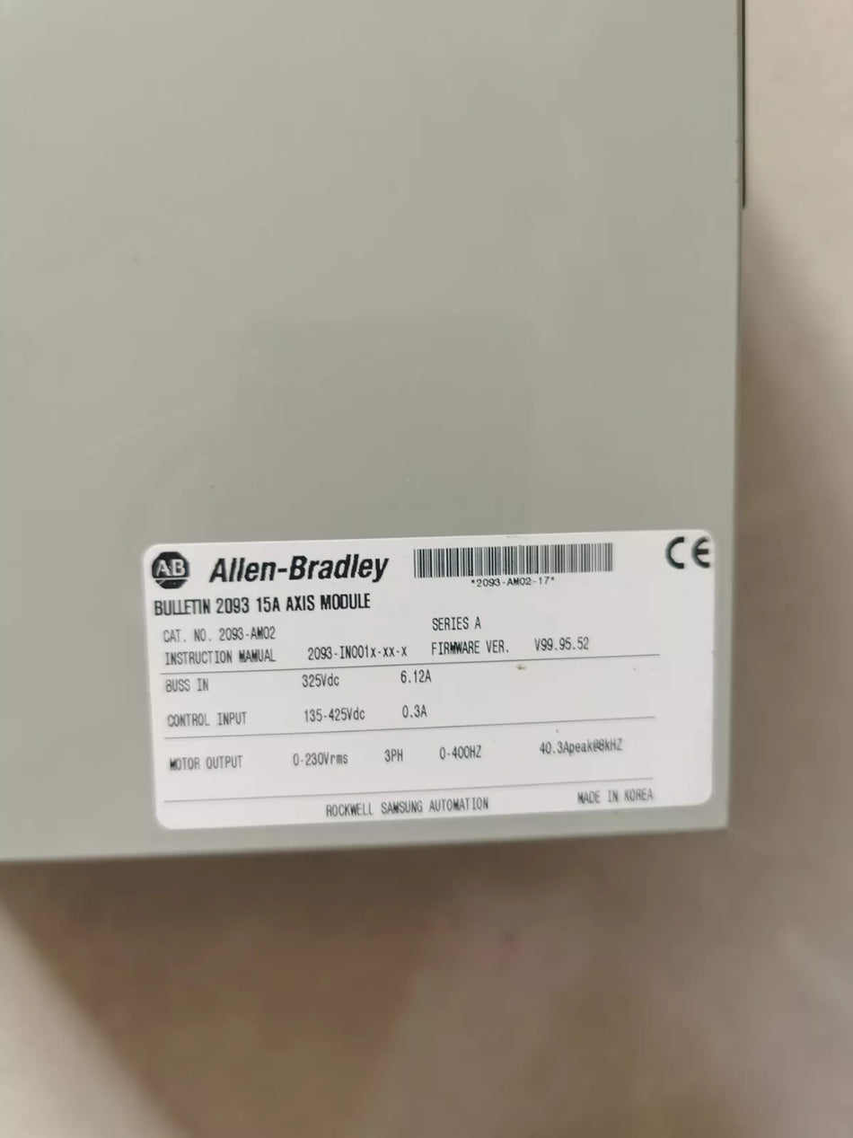 Allen Bradley 2093-AM02用 1PC 2093AM02 C-18-3-002