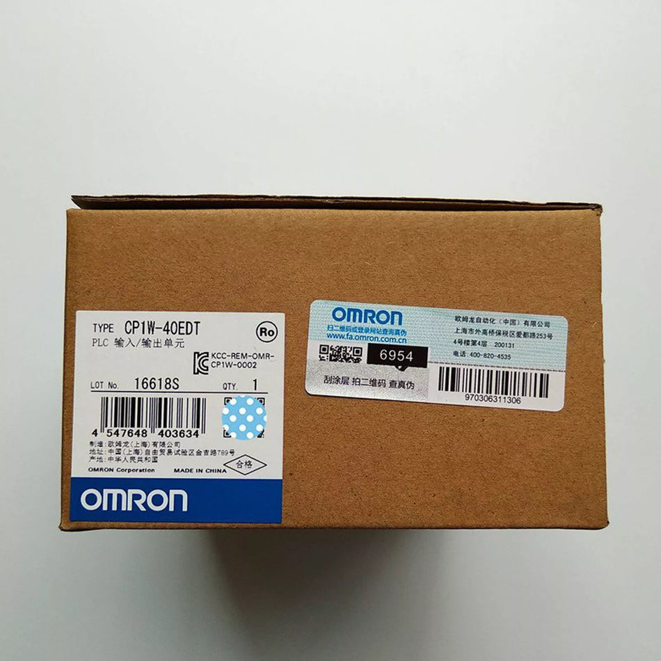 New Omron CP1W-40EDT1 PLC Module CP1W40EDT1