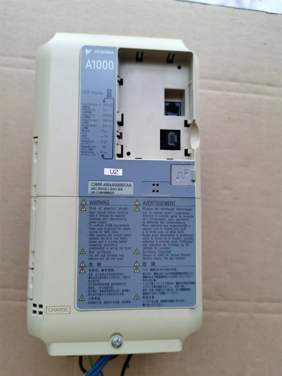 1PC USED Inverter CIMR-AB4A0005FAA #L1698U LZ