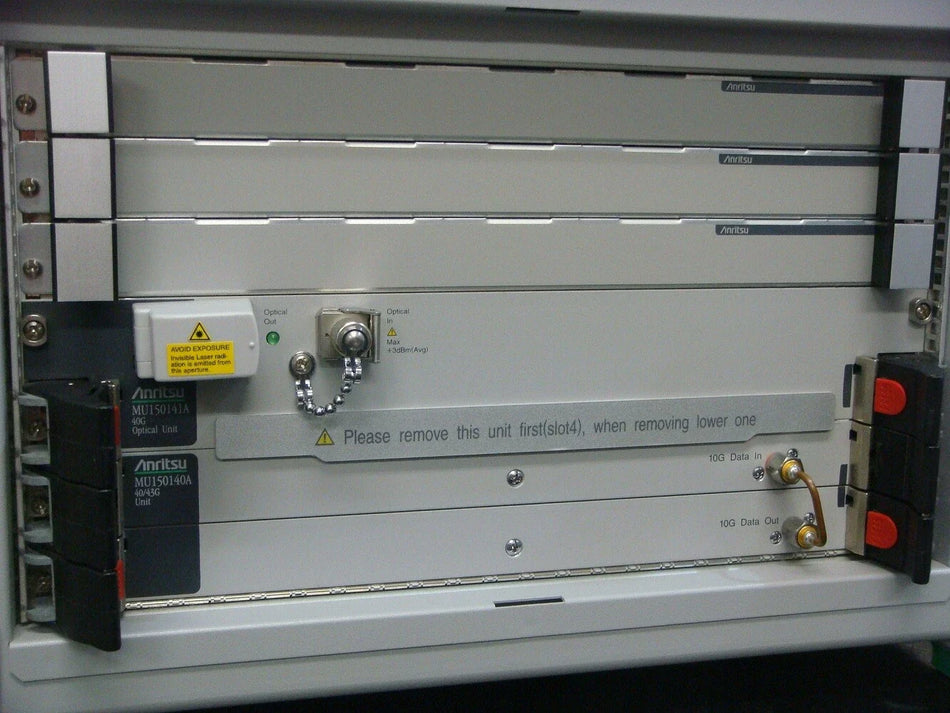 ANRITSU MP1595A /02/03 40Gbps SDH/SONET Analyzer