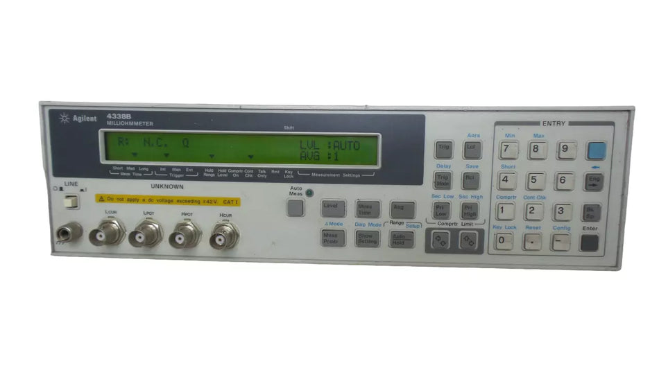 Agilent 4338B Milliohmmeter - High Precision Measurement Tool