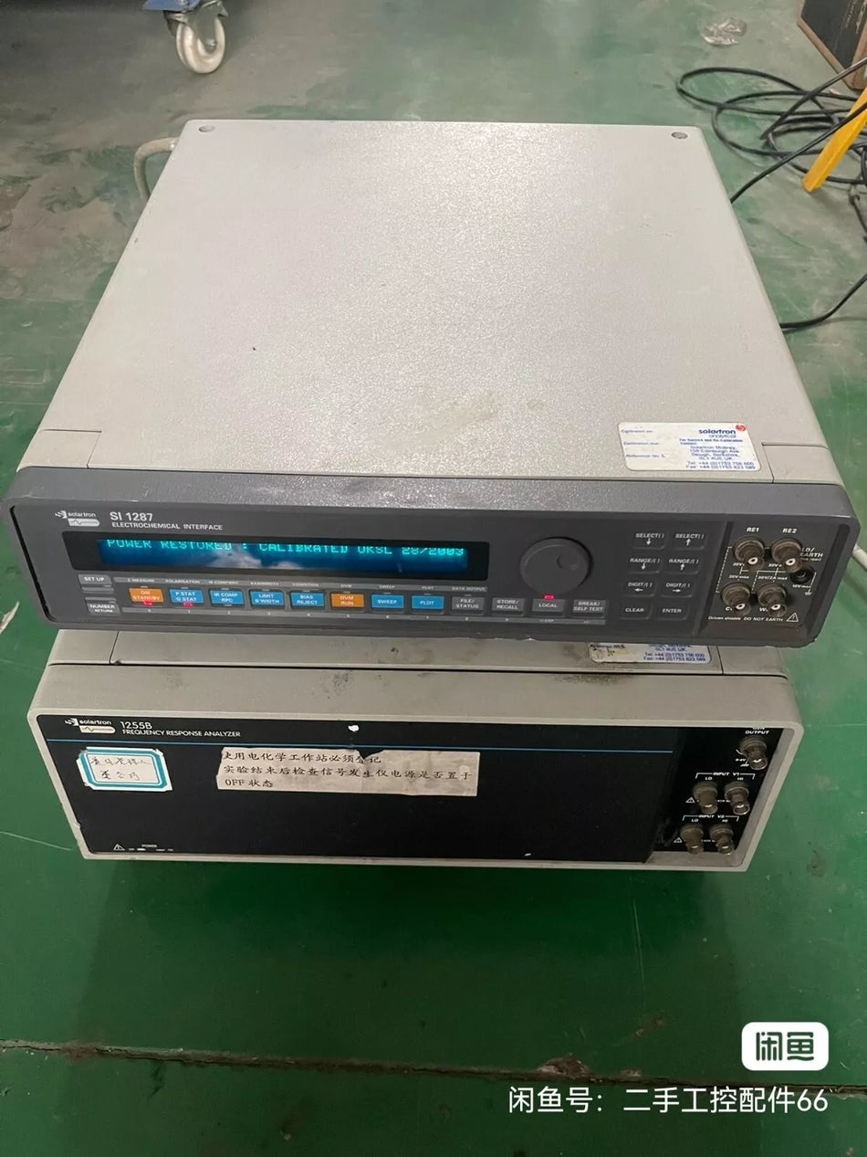 1PC USED 100% TEST Solartron SI1287A+1255B ( or ) #H580AA DX