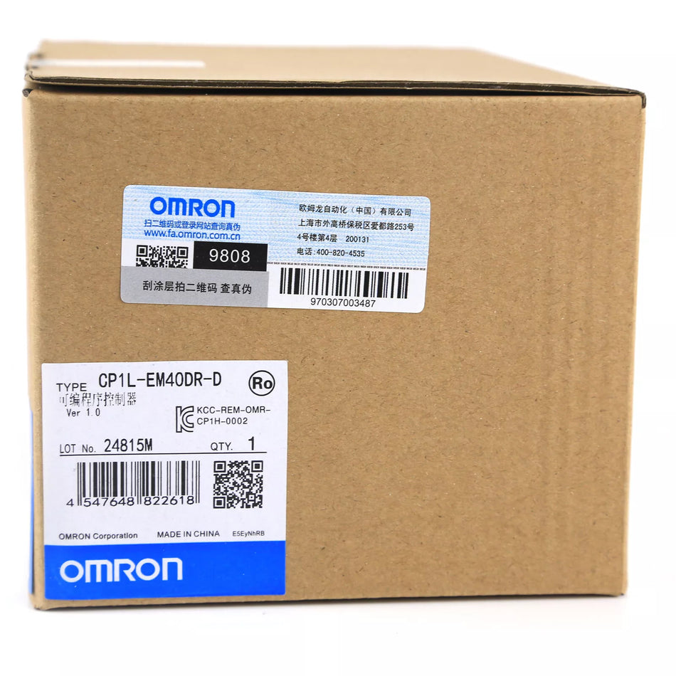 Omron CP1L-EM40DR-D PLC - New In Box
